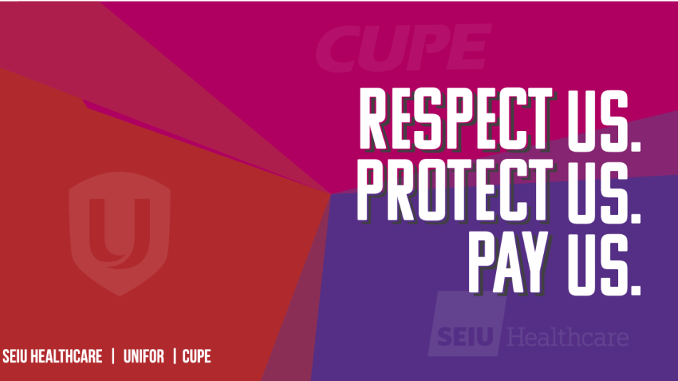 Respect Us. Protect Us. Pay Us. 